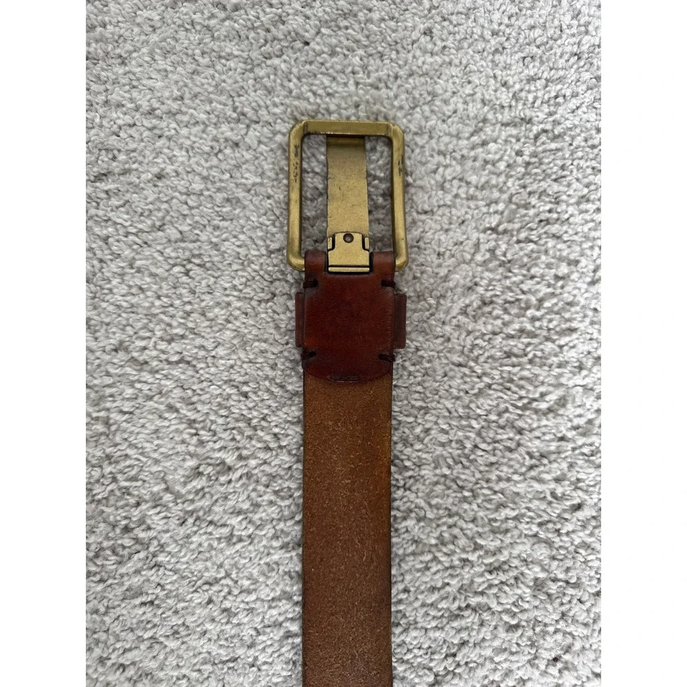 Calvin Klein Genuine Leather Belt Mens 52.5 inches